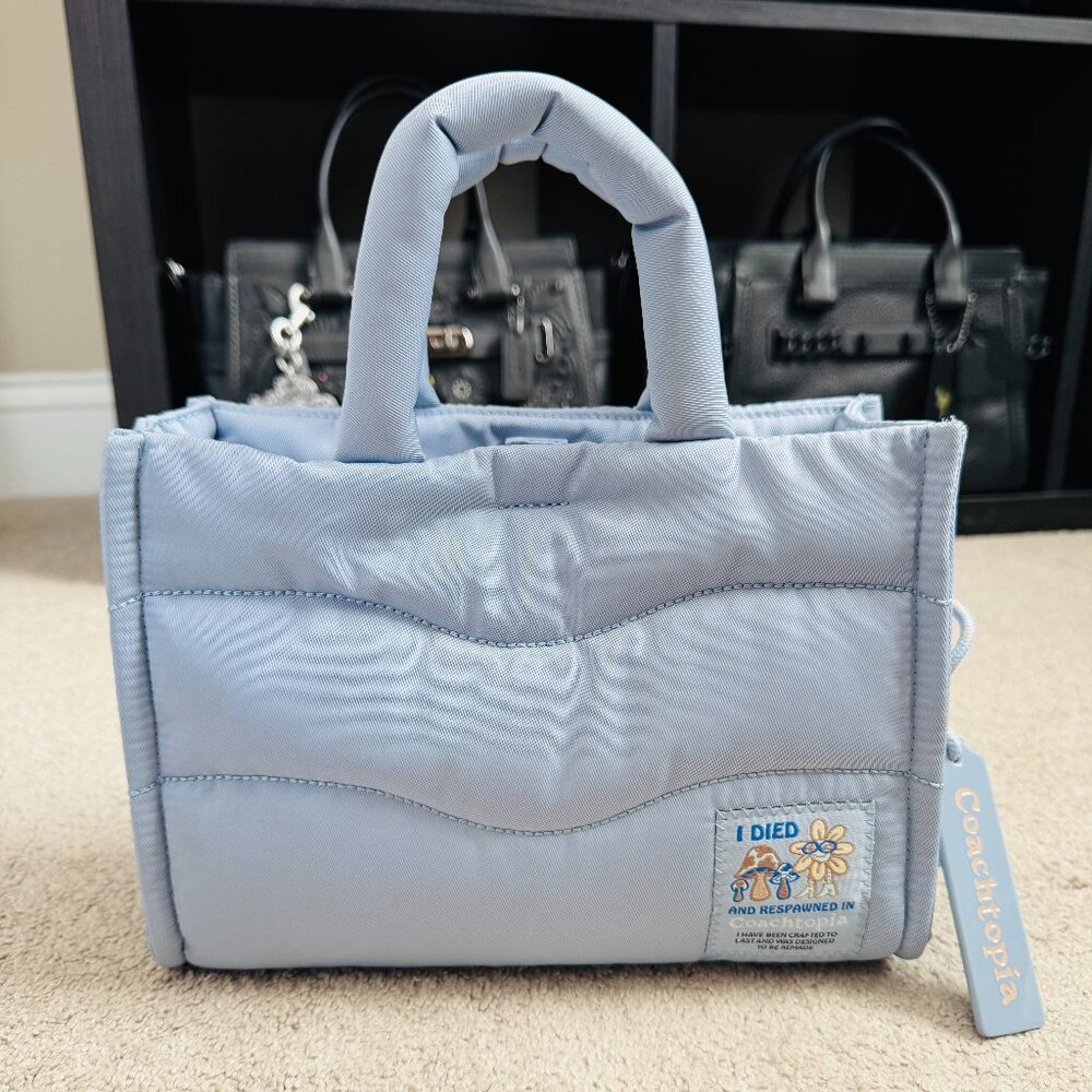 Coachtopia Loop Mini Tote in Light Twilight, EUC